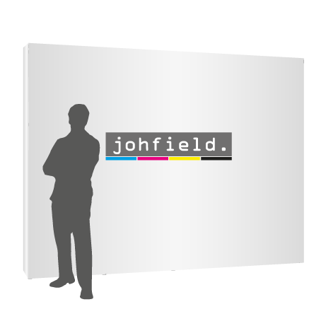 Textilfaltwand | 4 x 3 Felder gerade | einseitig bedruckt