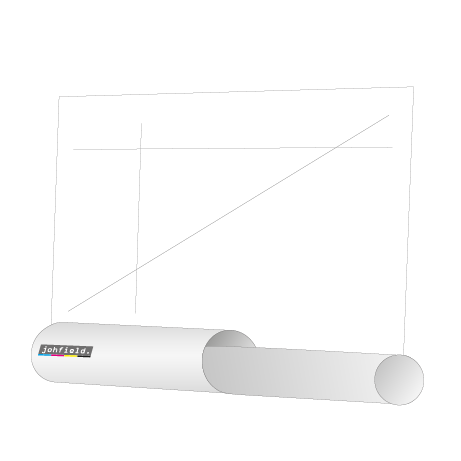 CAD-Pläne auf Rolle